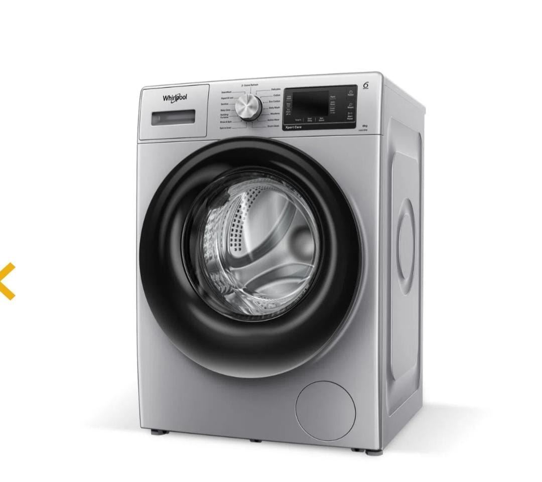 Whirlpool 33015 Xpert Care 8kg 5 Star Front Load Washing Machine with Ozone Air Refresh Technology - ATC Electronics