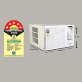 Voltas 1.5 Ton 5 Star, Inverter Window AC (Copper, 2023 Model, 185V Vertis Elite, White) - ATC Electronics