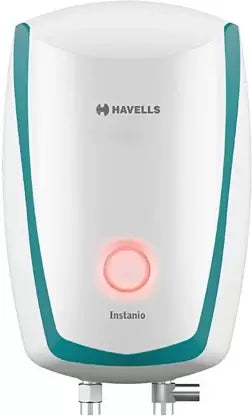 Havells Instanio 3-Litre Instant Geyser (White/Blue), Wall Mount - ATC Electronics