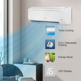 Voltas 2 Ton 5 Star, Inverter Split AC(Copper,4-in-1 Adjustable Mode, Anti-dust Filter, 2023 Model, 245V Vectra Plus, White) - ATC Electronics