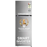LG 340 L 2 Star Frost-Free Smart Inverter Double Door Refrigerator (GL-S342SPZY, Shiny Steel, Convertible & Multi Air Flow) - ATC Electronics