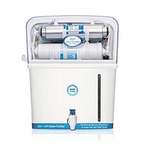 KENT Ultra Storage UV Water Purifier (11042) | UV+UF Water Purification | Wall Mountable | 8L Storag (Not Suitable for Borewell or tanker water) - ATC Electronics