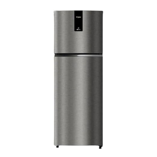 Whirlpool 265 Litres Frost Free Double Door 2 Star Refrigerator (Arctic Steel, REF INV DF278 2S ARTC STL21878)