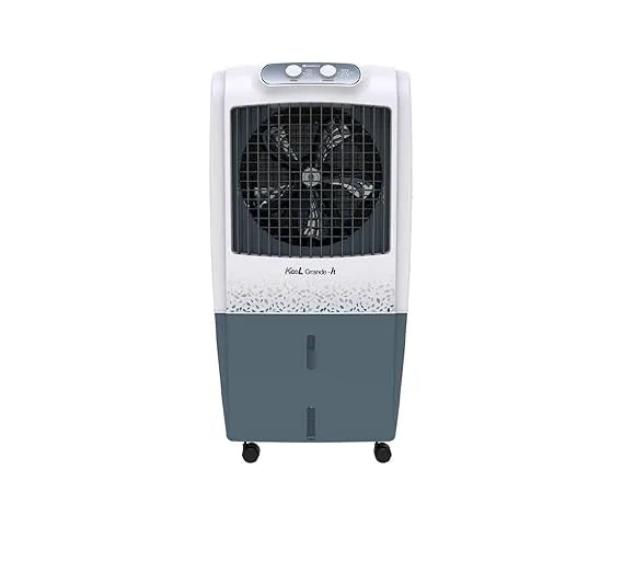 Havells Kool Grande H 85L Desert Air Cooler for home | Powerful Air Delivery | Overload Protection | Everlast Pump | High Density Honeycomb Pads | Ice Chamber | Heavy Duty (Grey)