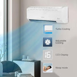 Voltas 2 Ton 3 Star, Fixed Speed Split AC (Copper, LED Display, Anti-dust Filter, 2023 Model (4503644), 243 Vectra Plus, White)