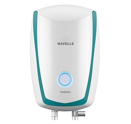 Havells Instanio 3-Litre Instant Geyser (White/Blue), Wall Mount - ATC Electronics