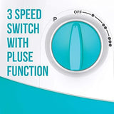 Havells ASPRO 500 Watt Mixer Grinder with 3 Stainless Steel Jar (White & Light Blue) with 5 year motor warranty - ATC Electronics
