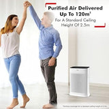 Tefal Pure Air purifier, Filters up to 99.99% of allergens and fine particles, suitable for big spaces, high CADR 300m3/h, Silent mode - ATC Electronics