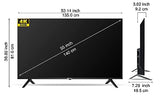 Sansui 140 cm (55 inches) 4K Ultra HD Certified Android LED TV JSW55ASUHD (Mystique Black) - ATC Electronics