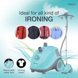 Havells Glanzo Garment Steamer 1650 Watts (Blue And Grey) - ATC Electronics