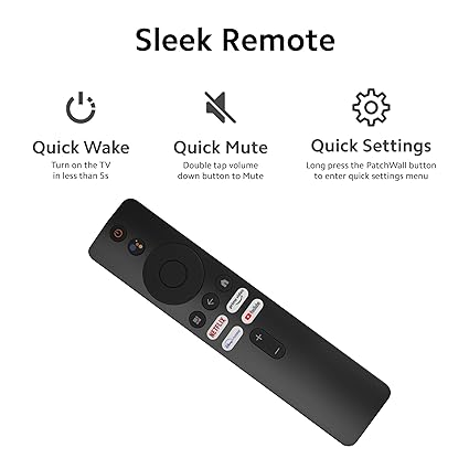 MI 80 cm (32 inches) A Series HD Ready Smart Google TV L32M8-5AIN (Black) - ATC Electronics