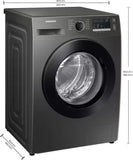 SAMSUNG 7 kg Fully Automatic Front Load Washing Machine Grey  (WW70T4020CX/TL) - ATC Electronics