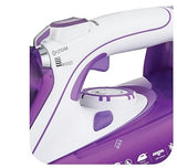 Havells Plastic Husky 2200 W Steam Iron With Auto Shut Off, Steam Boost, Vertical, Horizontal Ironing, Anti Drip, Self-Cleaning & Anti Calc Technology. (Purple), 2200 Watt - ATC Electronics