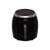 Havells Grande Air Fryer with Aero Crisp Technology, 6.5 Litre Large Pan Capacity, 10 Pre- Set Menu, Touch Screen, Digital Display   & 2 Year Warranty, 6.5 liter, Black - ATC Electronics