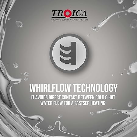 Havells Troica 15-Litre Vertical Storage Water Heater (Geyser) White Grey, 4 star (B09F9SHMG9) - ATC Electronics