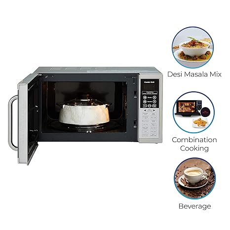 IFB 20 L Grill Microwave Oven (20PG4S, Black/ Silver) - ATC Electronics