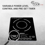 Havells Induction Cooktop TC 18 1800 watt (Black) (GHCICDQK180) - ATC Electronics