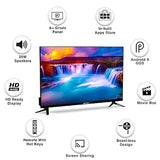 Sansui 80cm (32 inches) HD Ready Smart LED TV JSY32SKHD (BLACK) With Bezel-less Design - ATC Electronics