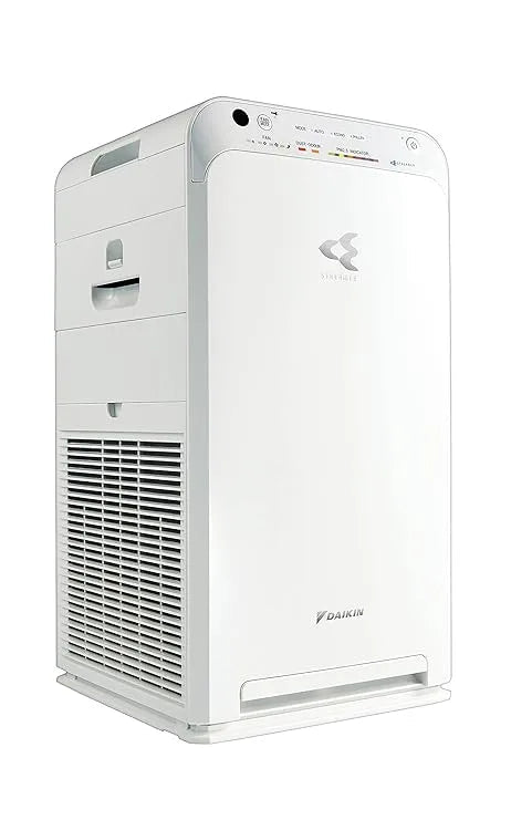 Daikin MC55XVM6 Air Purifier, Lifetime Supply of HEPA Filter, Lifetime Odour Filter, Dual Technology Flash Streamer & Active Plasma, 440 Sq. Feet coverage, Healthy air all year. - ATC Electro