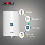 Havells Troica 25-Litre Vertical Storage Water Heater (Geyser) White Grey, 4 star - ATC Electronics