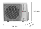 Hitachi 2 Ton Class 3 Star ice Clean Xpandable Plus Inverter Split AC (100% Copper, Dust Filter, 2023 Model, iZen 3400FXL, R32-RAS.G324PCBISF, Dual Gold)