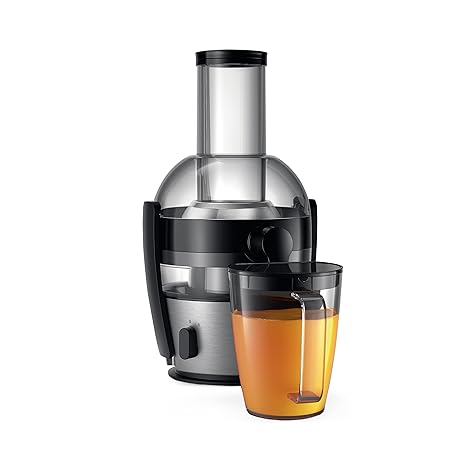 Philips Viva Collection HR1863/20 2-Litre Juicer (Black/Silver) - ATC Electronics