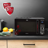 IFB 30 L Convection Microwave Oven (30FRC2, Floral Pattern) (Black), STANDARD - ATC Electronics