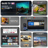 SANSUI 140 cm (55 inches) 4K Ultra HD Smart QLED Google TV JSW55GSQLED (Black) - ATC Electronics