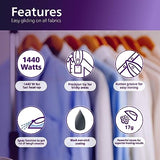 Philips GC1905 1440-Watt Steam Iron with Spray (Blue) - ATC Electronics