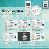 LG 2.0 Ton 3 Star DUAL Inverter Split AC (Copper, AI Convertible 6-in-1 Cooling, 4 Way Swing, HD Filter with Anti-Virus Protection, 2024 Model, TS-Q24ENXE, White)