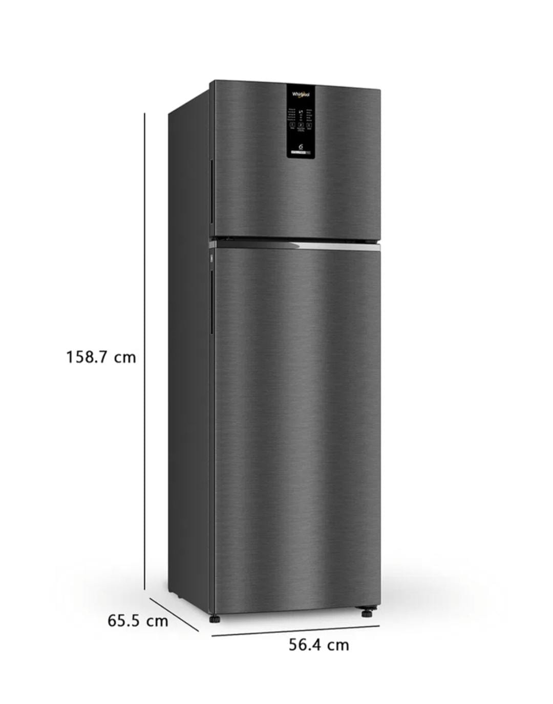 Whirlpool 21716 Intellifresh Pro 235L 2 Star Convertible Frost Free Double-Door Refrigerator - ATC Electronics