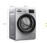 Whirlpool 33015 Xpert Care 8kg 5 Star Front Load Washing Machine with Ozone Air Refresh Technology - ATC Electronics
