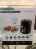 Faber 4L 1350W Manual Air Fryer| Fry, Bake, Roast, Toast, Grill & Reheat| 85% Less Oil, 360° Air Cooking |Temperature & Timer Control |Auto Off |Non-Stick Pan| 2Y Warranty by Faber| FAF 4.0L MS BK