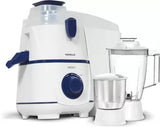 HAVELLS by Havells RIGO 2GHIJMBUB050 500 Juicer Mixer Grinder (2 Jars, WHITE + DARK BLUE) - ATC Electronics