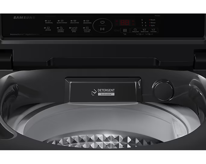 Samsung 8.0 kg Ecobubble™ Top Load Washing Machine, WA80BG4441BD - ATC Electronics