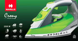 HAVELLS crony 2000 W Steam Iron  (Green) - ATC Electronics