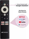 SANSUI 178 cm (70 inches) 4K Ultra HD Smart Android LED TV JSW70ASUHDFF (Ebony Black) - ATC Electronics