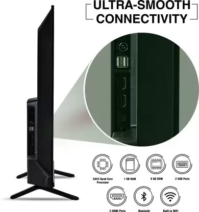 Sansui 102cm (40 inches) Full HD Certified Android LED TV JSW40ASFHD (Midnight Black) With Voice Search Smart Remote - ATC Electronics