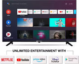 Sansui 102cm (40 inches) Full HD Certified Android LED TV JSW40ASFHD (Midnight Black) With Voice Search Smart Remote - ATC Electronics