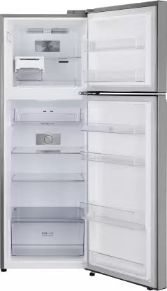 LG 343 L Frost Free Double Door 2 Star Convertible Refrigerator with Smart Inverter With Multi Air Flow Cooling, Smart Connect & Deodorizer  (Shiny Steel, GL-S382SPZY) - ATC Electronics