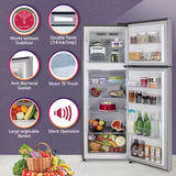 LG 343 L Frost Free Double Door 2 Star Convertible Refrigerator with Smart Inverter With Multi Air Flow Cooling, Smart Connect & Deodorizer  (Shiny Steel, GL-S382SPZY) - ATC Electronics