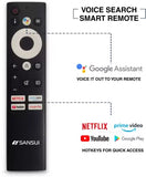 SANSUI 178 cm (70 inches) 4K Ultra HD Smart Android LED TV JSW70ASUHDFF (Ebony Black) - ATC Electronics