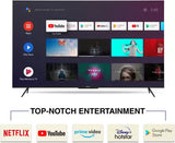 SANSUI 178 cm (70 inches) 4K Ultra HD Smart Android LED TV JSW70ASUHDFF (Ebony Black) - ATC Electronics