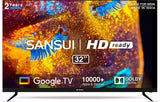 SANSUI 80 cm (32 inches) HD Ready Smart A+ LED Google TV JSWY32GSHD (Black) - ATC Electronics