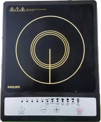 PHILIPS Daily Collection HD4920 1500-Watt Induction Cooktop  (Black, Push Button) - ATC Electronics