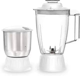 HAVELLS by Havells RIGO 2GHIJMBUB050 500 Juicer Mixer Grinder (2 Jars, WHITE + DARK BLUE) - ATC Electronics