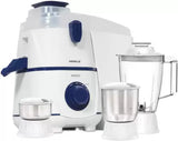 HAVELLS by Havells RIGO 2GHIJMBUB050 500 Juicer Mixer Grinder (2 Jars, WHITE + DARK BLUE) - ATC Electronics