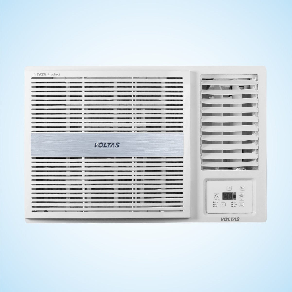 Voltas 1.5 Ton 3 Star, Fixed Speed Window AC (Copper, Turbo Mode, 2023 Model, 183 Vectra Pearl, White) - ATC Electronics